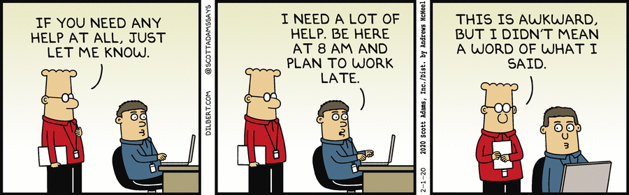 Dilbert Cartoon